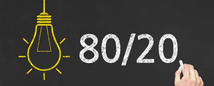 80/20-as szabály az étkezésben