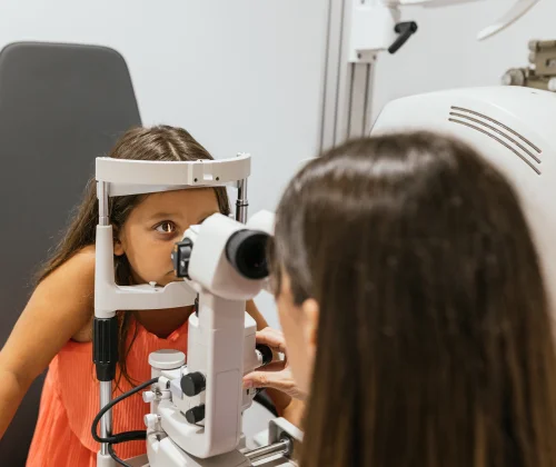 gyermekszemészeti vizsgálat